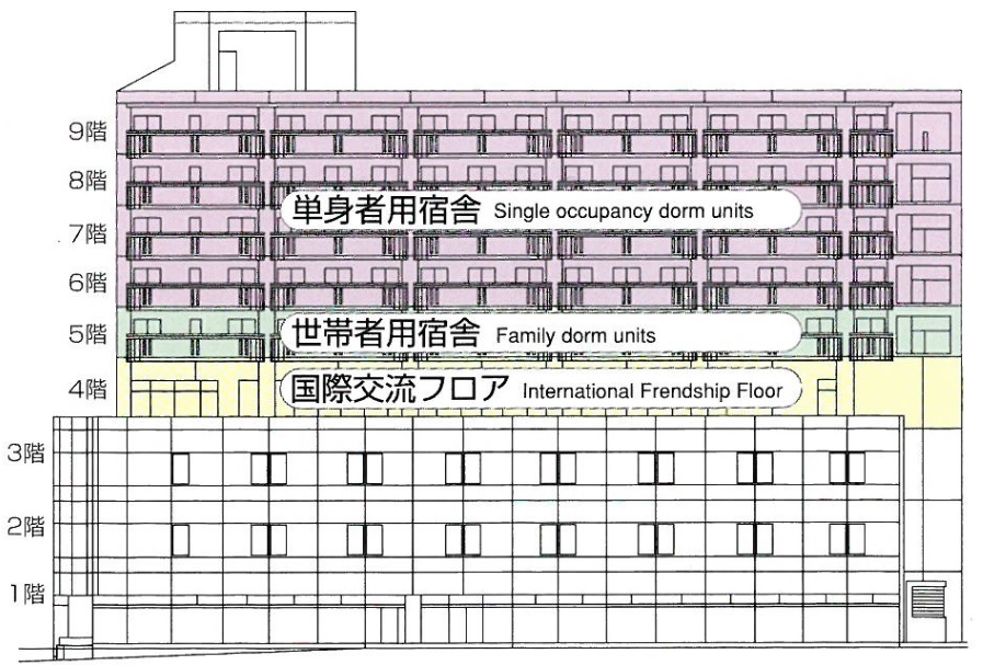 Fukuoka City International Center Floor Plans