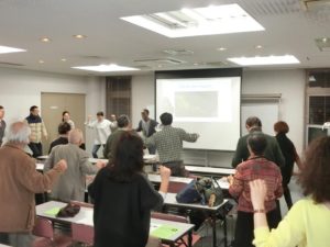 ルワンダ留学生による講演会の様子2