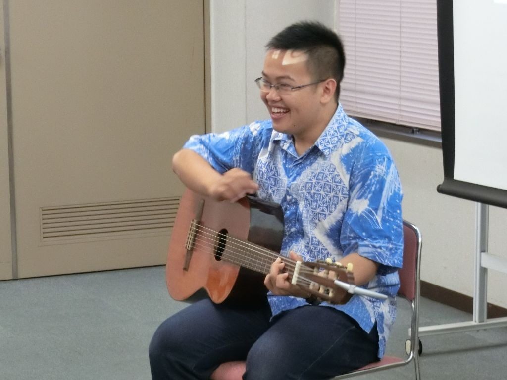 2018年6月21日 外国人学生が語る「ふるさとの街と福岡」講師ナタナエルスワンディさん